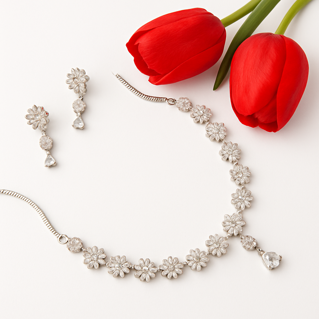 Rose Gold Jewellery Set