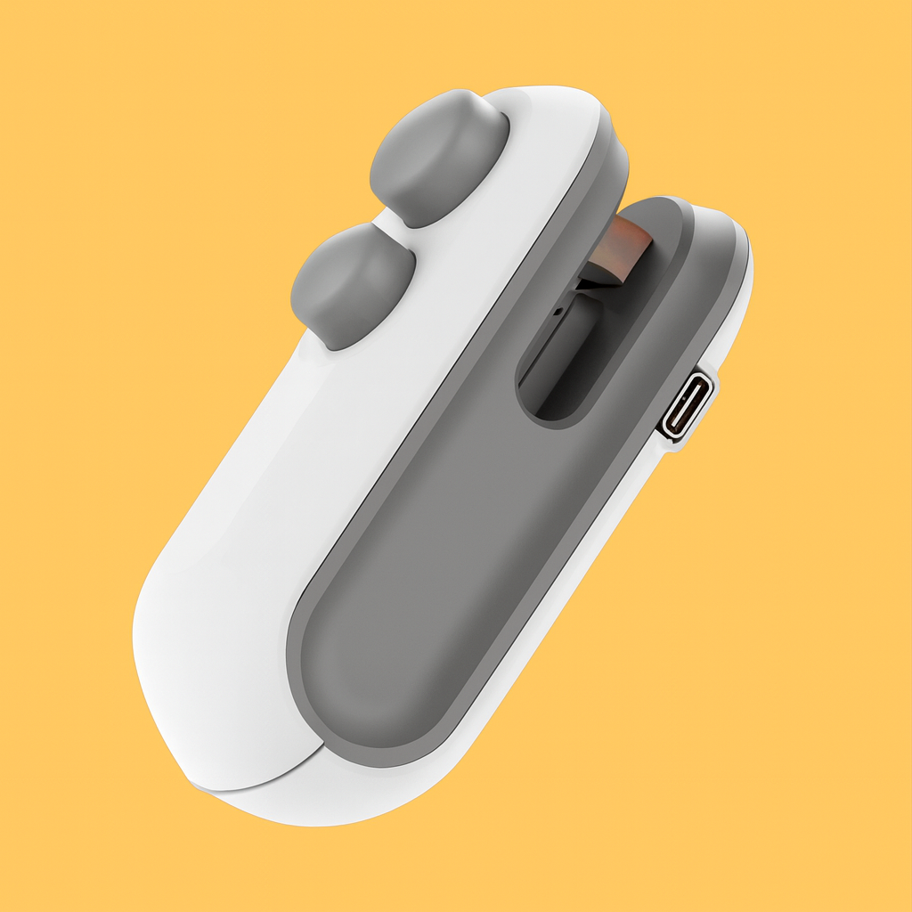 Premium Packet Sealer for Chips, Snacks, Traveling Food Packets