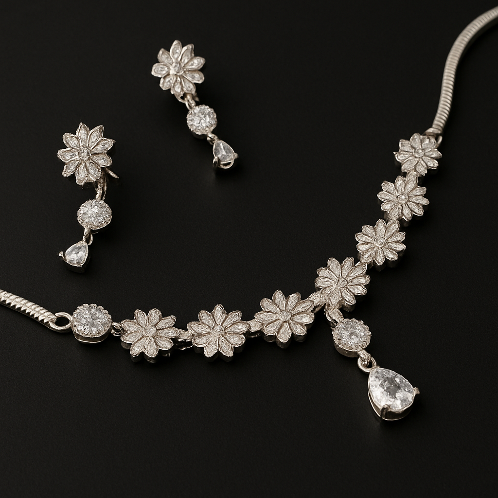 Rose Gold Jewellery Set