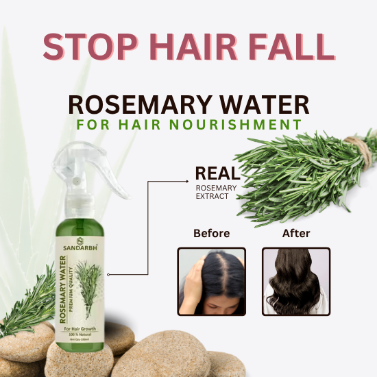 Rosemary Water Hair Spray For Regrowth