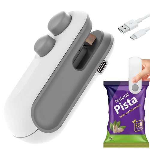 Premium Packet Sealer for Chips, Snacks, Traveling Food Packets